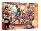 Puzzle 100 Kapibary na wakacjach TREFL