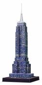 Ravensburger, Puzzle 3D 216: Empire State Building nocą (125661)