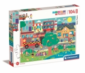 Puzzle 104 Maxi Super Kolor Busy Town