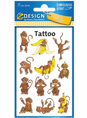 Tatuaże dla dzieci Z Design - Małpki (56766)