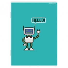 Zeszyt Top 2000 Basic A5/16k kratka z marginesem, 1 szt