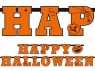 Baner happy halloween 13x210cm (GRL12)