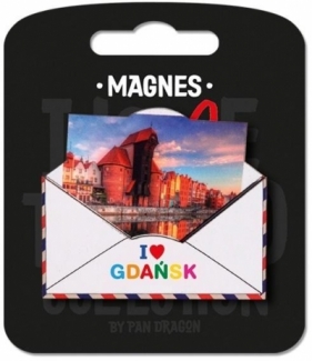 Magnes I love Poland Gdańsk ILP-MAG-B-GD-26