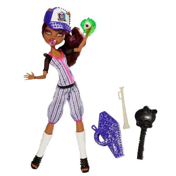 MONSTER HIGH Sportowe upiorki Clawdeen