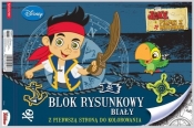 Blok rysunkowy biały A4 20 kartek z pierwszą stroną do kolorowania - <br />