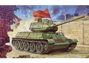 DRAGON T-34/85 with Beds pring Armor