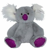 Krysztalowa kolekcja - Koala 30 cm Szary (5092b)