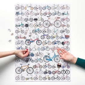 Puzzlove CzuCzu, Rowery 1000 el.