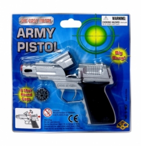 Pistolet metalowy na spłonkę