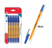 Długopis 1mm niebieski 7szt