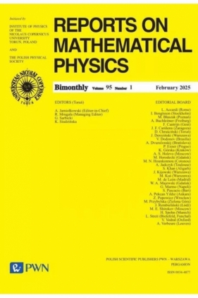 Reports on Mathematical Physics 95/1 - Opracowanie zbiorowe
