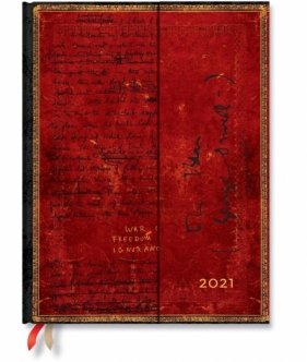 Kalendarz książkowy ultra 2021 12M Orwell
