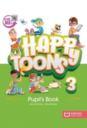 Happy Toons 3 ed. międzynar. PB + DigiBook (kod) - Opracowanie zbiorowe