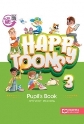 Happy Toons 3 ed. międzynar. PB + DigiBook (kod) - Opracowanie zbiorowe