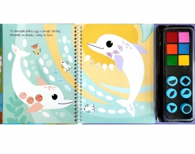 Stempelkowe malowanki. W dżungi - Agata Kaczyńska