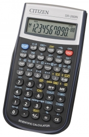 Kalkulator naukowy Citizen SR-260N w etui - czarny