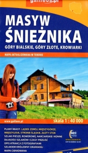Masyw Śnieżnika - mapa turystyczna