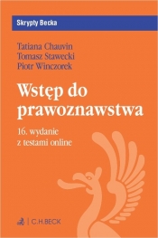 Wstęp do prawoznawstwa z testami online - Tatiana Chauvin, Stawecki Tomasz Stawecki