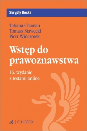 Wstęp do prawoznawstwa z testami online - Tatiana Chauvin, Tomasz Stawecki