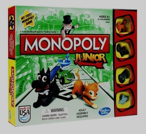 Monopoly Junior (Zgnieciony kartonik) (A6984)