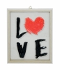 Obraz "LOVE" 27 x 22 cm (U783)