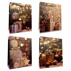 Torebka prezentowa M Boże narodzenie mix