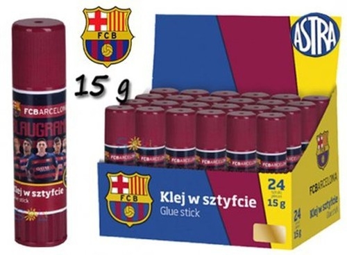 Klej w sztyfcie 15g FC Barcelona 24 sztuki