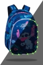 Coolpack, Plecak młodzieżowy Jimmy LED Disney Blue - Stitch (F110780)