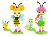 Enchantimals: Małe Przyjaciółki Kwitnący Ogród 2-pak: Cay Caterpillar i Beetrice Bee (FXM86/FXM88)