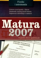 Matura 2007 Fizyka i astronomia