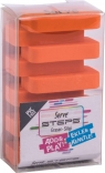 Gumka do mazania Steps neon pomarańczowa