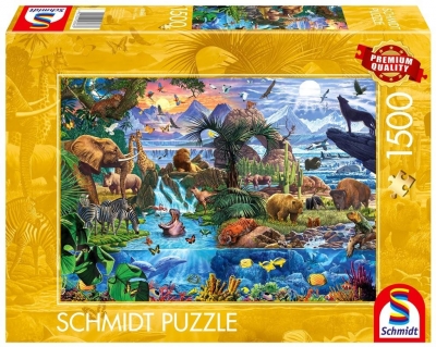 Puzzle PQ 1500 Świąt zwierząt G3