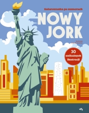 Nowy Jork. Kolorowanka po numerach - Zoé illustratrice