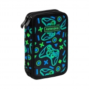 Astrabag, Piórnik podwójny z wyposażeniem - Game On, AC21