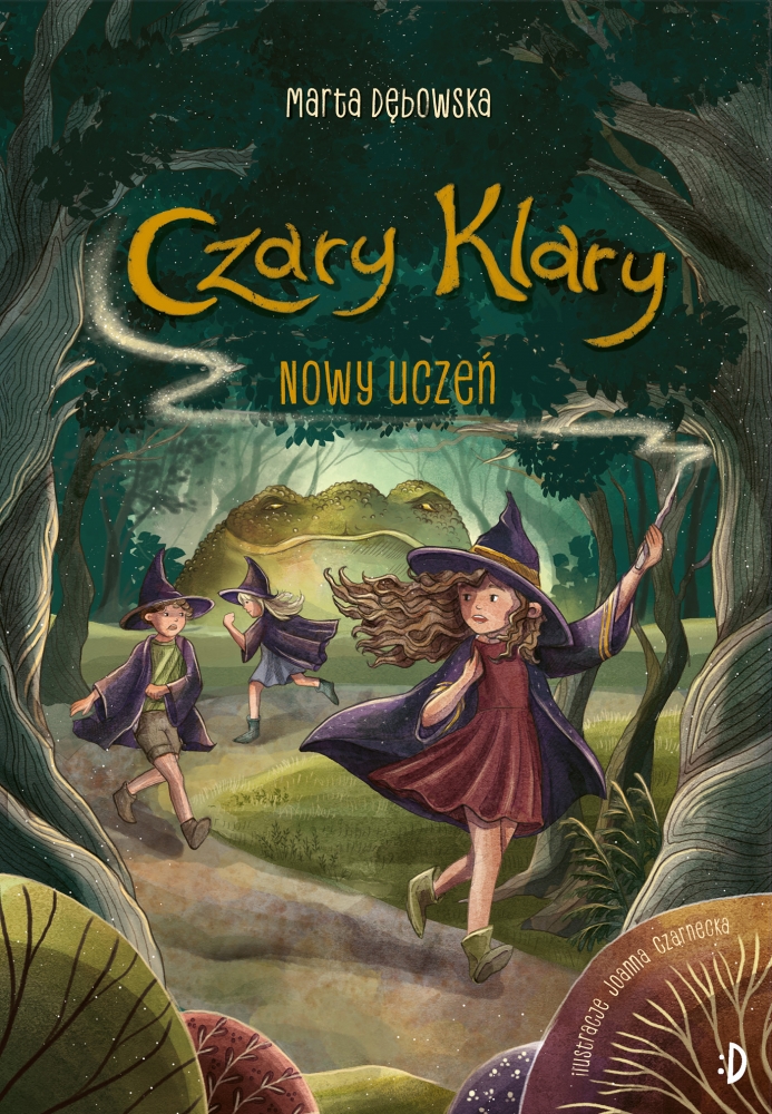 <img src='https://webimage.pl/pics/664/0/d9788384130094.jpg' style='height:440px' /> Czary Klary. Tom 2. Nowy uczeń