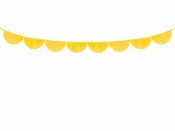 Girlanda Partydeco bibułowa Frędzle, żółty, 3m (GRB10-32-084)