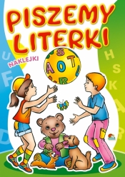 Kolorowanka. Piszemy literki - Dzieci z piłką (A5, 16 str.) - Opracowanie zbiorowe