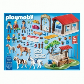 Playmobil Country: Duży parcour dla koni z myjnią (70166)