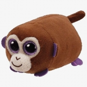 Maskotka Teeny Tys: Monkey Boo - brązowa małpka 10 cm (42166)