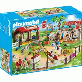 Playmobil Country: Duży parcour dla koni z myjnią (70166)