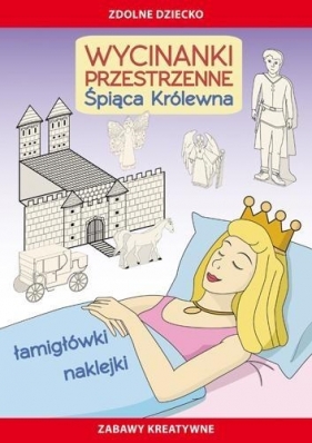 Wycinanki przestrzenne Śpiąca Królewna - Matwijow Michał, Guzowska Beata