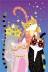  Karnet Uniwersalny - Colourful Cats