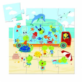 Puzzle postaciowe Akwarium (DJ07266)