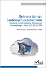 Ochrona danych osobowych pracowników w świetle rozporządzenia Parlamentu