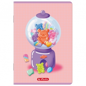 Zeszyt Herlitz Standard Jelly A5/16k linia podwójna kolorowa, 1 szt