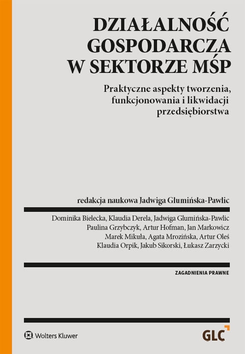 Działalność gospodarcza w sektorze MŚP