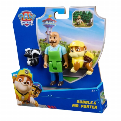 Zestaw figurek Rubble i Pan Porter Psi Patrol
