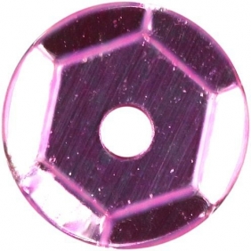 Cekiny okrągłe 7mm 14g - metaliczne różowe (260080)