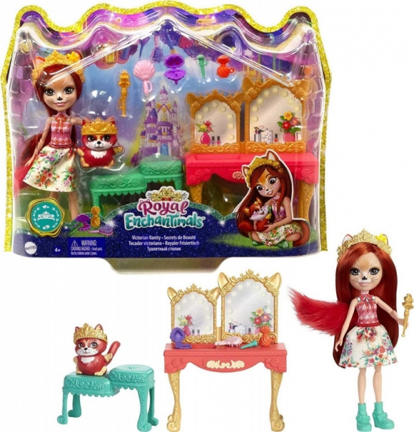 Lalka Royal Enchantimals Zestaw historyjka Lis (GJX35/GYJ05)