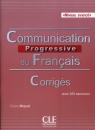 Communication progressive du francais avance Corriges Miquel Claire